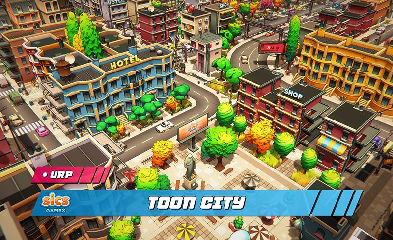 Unity场景 – 卡通城市场景 Toon City