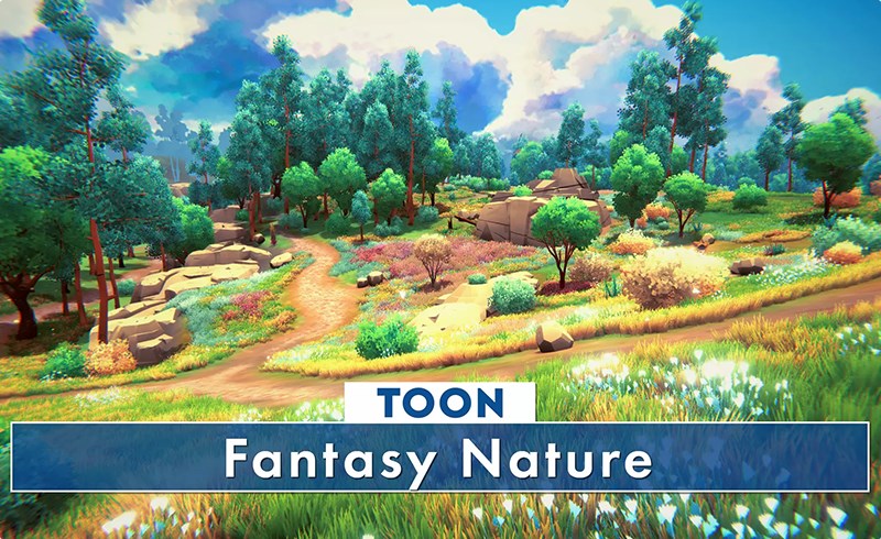 Unity场景 – 风格化卡通大自然场景 Toon Fantasy Nature