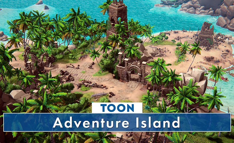 Unity场景 – 风格化卡通冒险岛 Toon Adventure Island