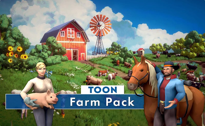 Unity场景 – 卡通农场包 Toon Farm Pack