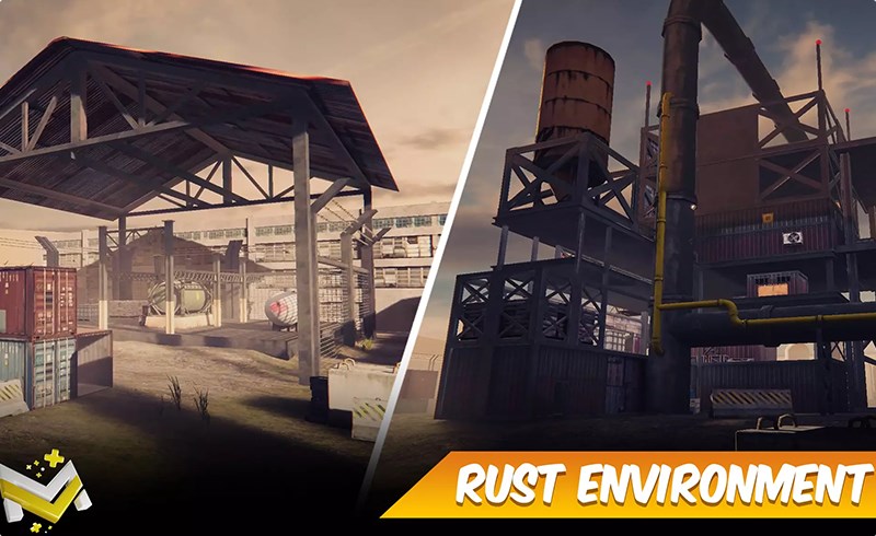 Unity场景 – 设计游戏场景 Rust Shooting Environment