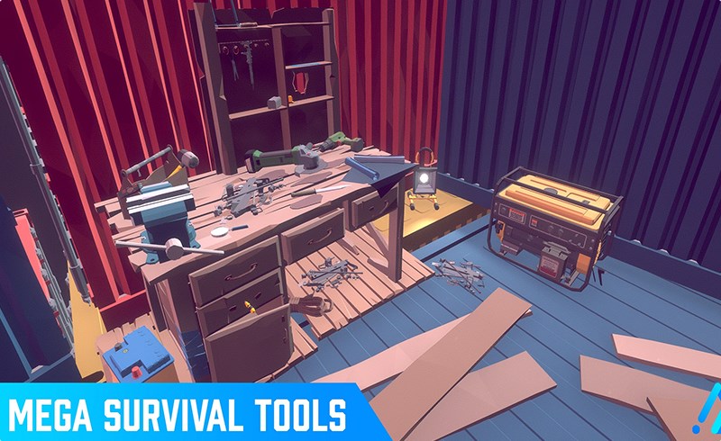 【UE4/5】大型生存工具 POLY – Mega Survival Tools