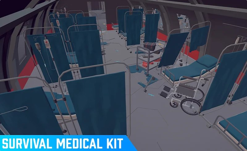 【UE4/5】生存医疗资产包 POLY – Mega Survival Medical Kit