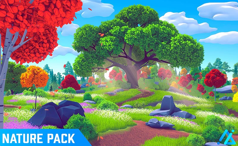 Unity场景 – 风格化自然场景 Poly – Nature Pack