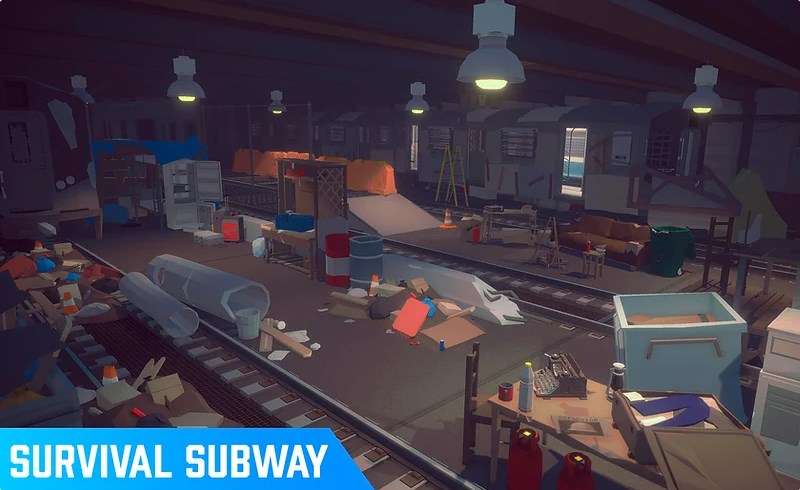 【UE4/5】生存地铁 POLY – Survival Subway