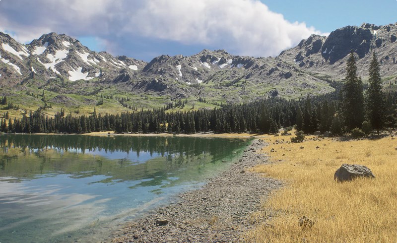 【UE5】高山风景 Alpine Landscape