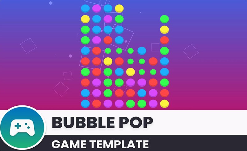 Unity开发 – 休闲泡泡游戏开发模板 Bubble Pop – Game Template