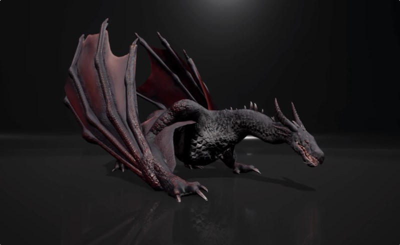 【UE4/5】飞龙 Dragon (Wyvern)