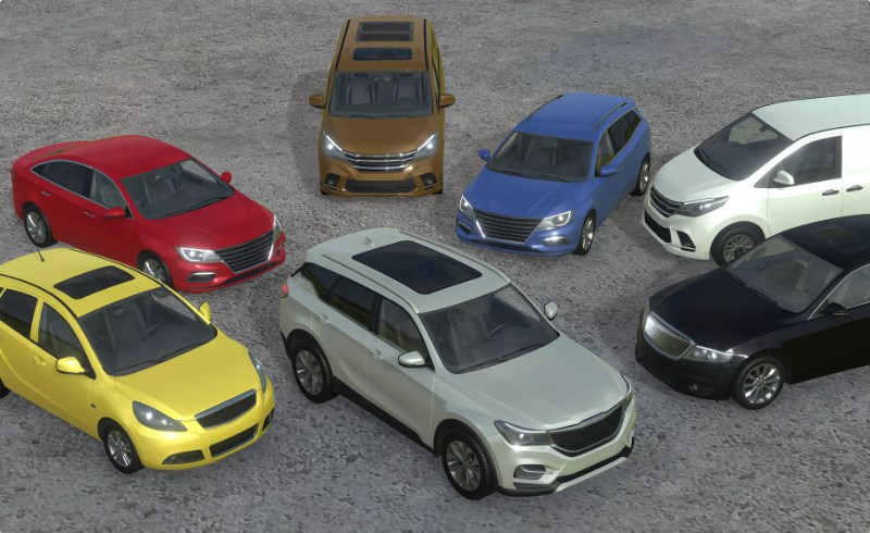 Unity – 汽车游戏资产 7 Cars Pack