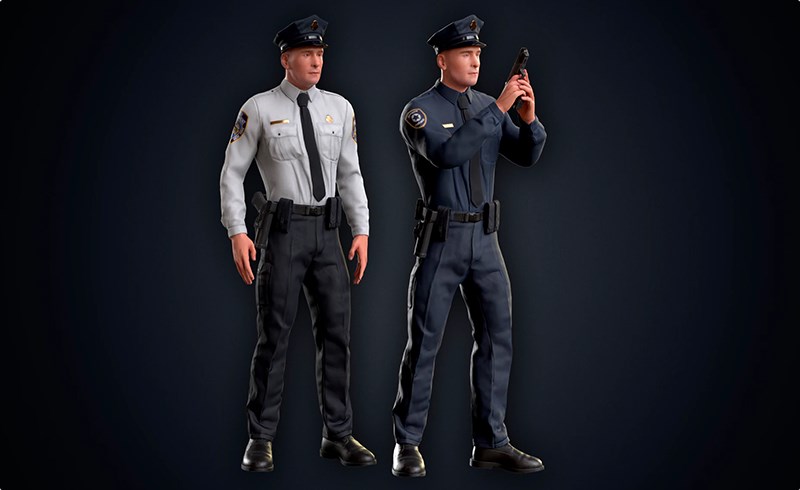 【UE4/5】警察 Policeman