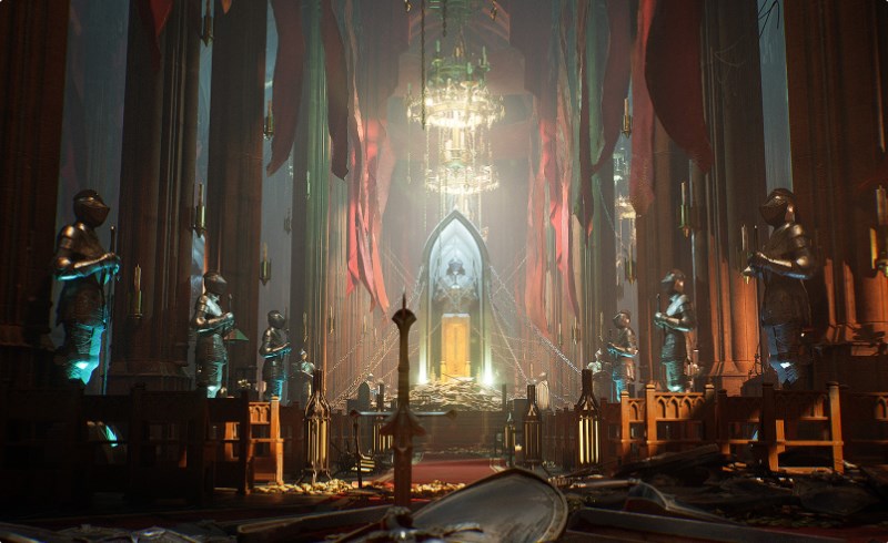 【UE5】王室环境套件 Throne Room Environment Kit