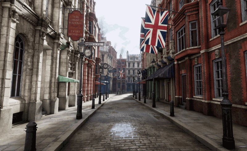 【UE4/5】维多利亚街 Victorian Street