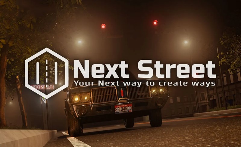 Blender插件 – 道路生成器 Next Street V3 – Road Generator