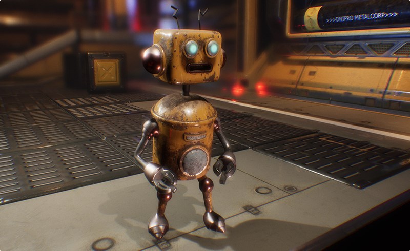 【UE4/5】机器人角色 Cute Robot 4