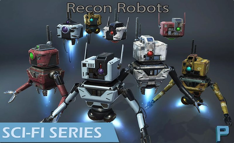 Unity – 侦察机器人 Recon Robots