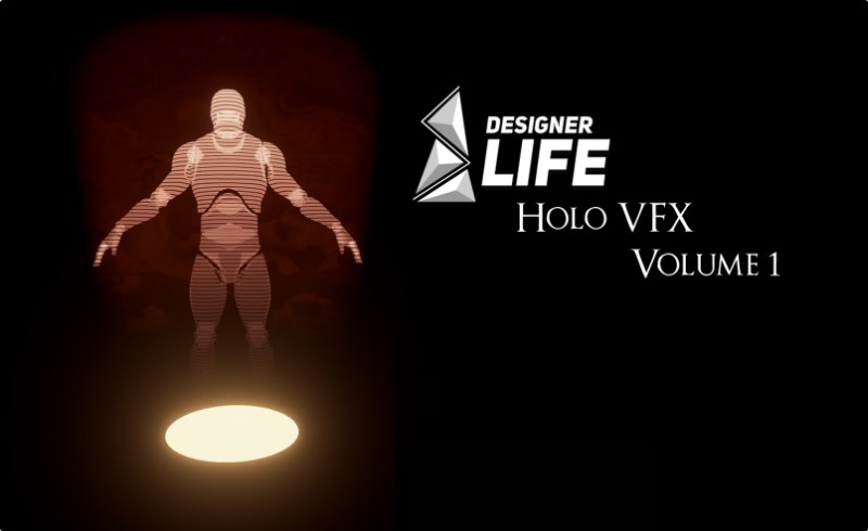 【UE4/5】全息视觉特效 HoloVfx 01