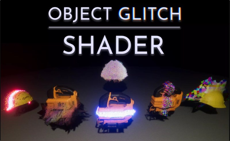 Unity材质 – 故障失真材质 Object Glitch Shader