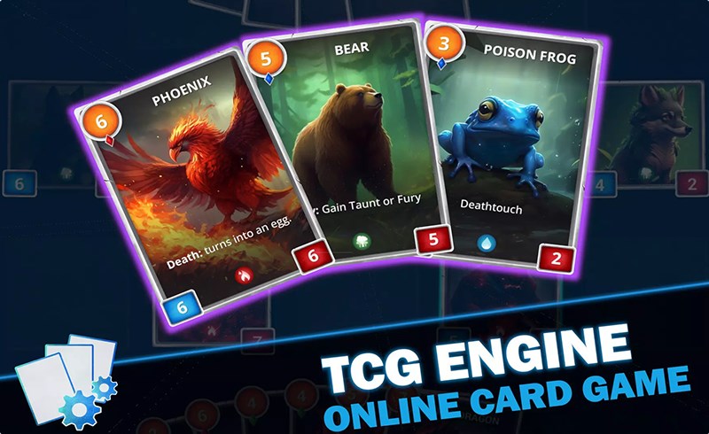 Unity开发 – 卡牌游戏开发模板 TCG Engine – Online Card Game