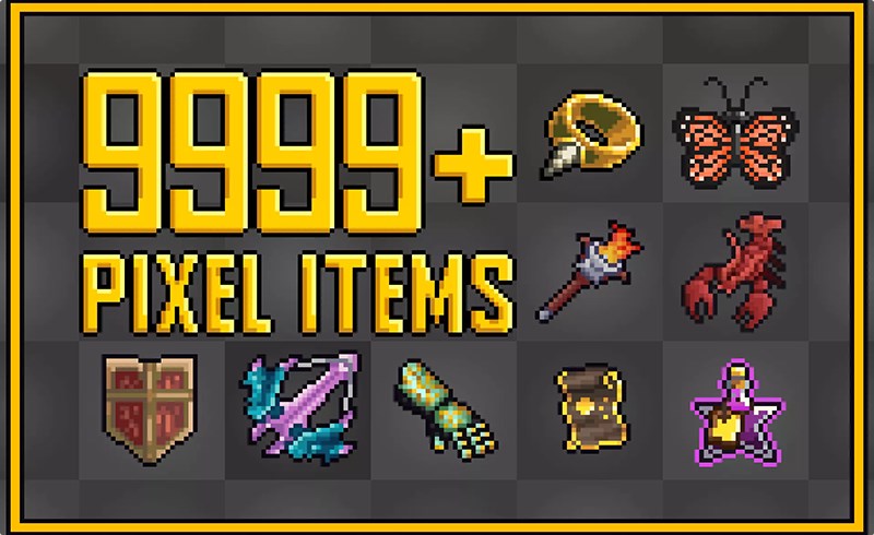 Unity – 像素物品图标 Admurin’s Pixel Items