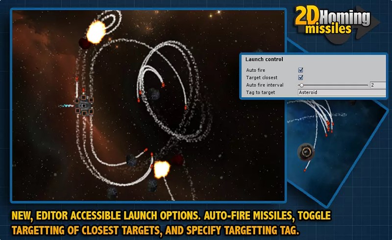 Unity插件 – 2D Homing Missiles