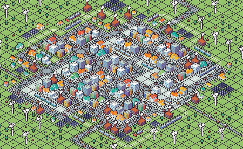 Unity – 等距城市包 Isometric City Pack