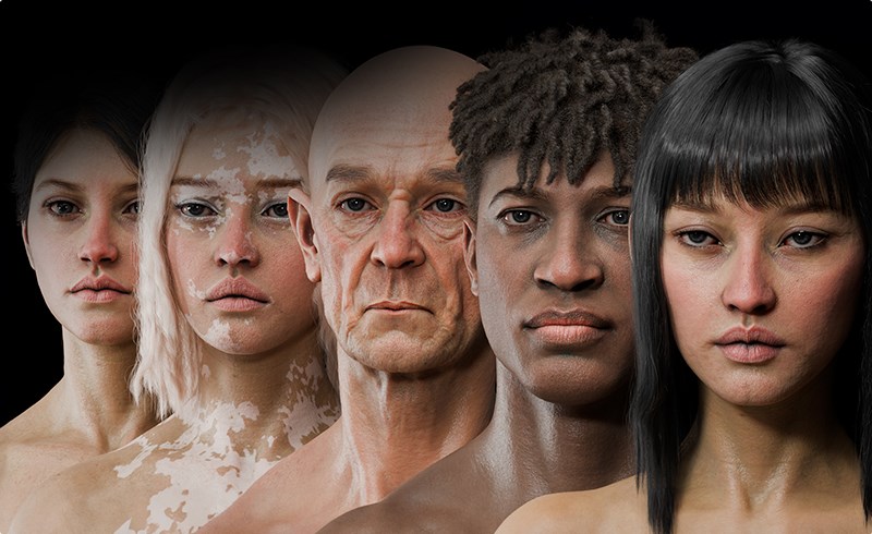 Blender插件 – 皮肤着色器 Globalskin – Ultimate Skin Shader