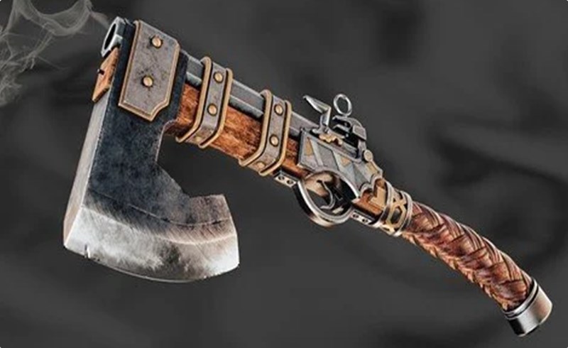 Zbrush教程 – 写实武器高级建模教程 Advanced 3D Modeling: Creating Realistic Axe Gun