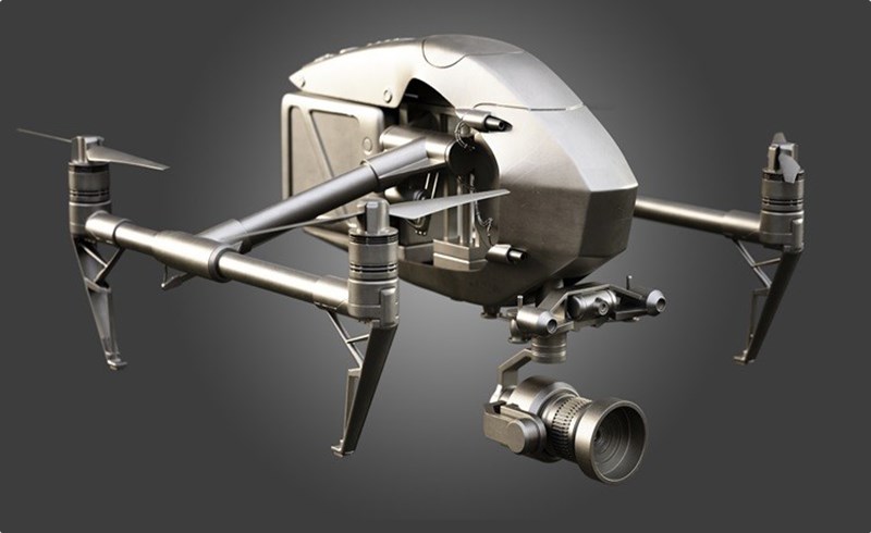 Zbrush教程 – 无人机硬表面建模 Modeling in ZBrush: Creating a DJI Inspire Drone