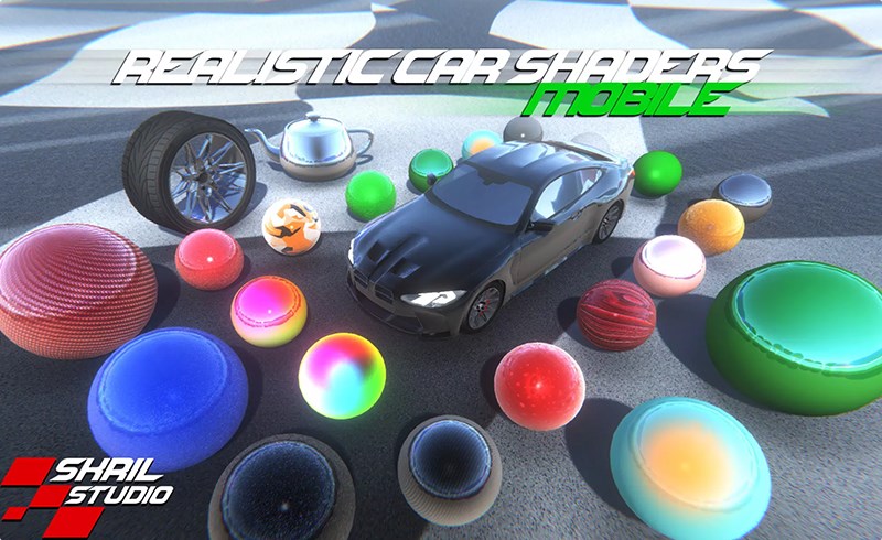 Unity材质 – 汽车材质 Realistic Car Shaders – Mobile