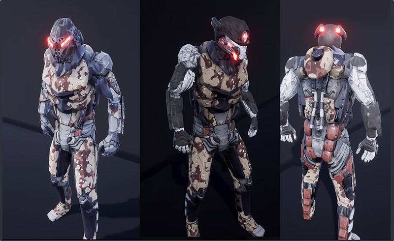 【UE5】机器人士兵 Cyborg Soldier V2