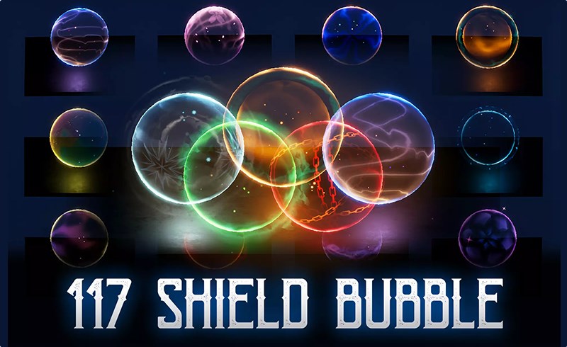 Unity特效 – 魔法护盾 Magic Shield Bubbles