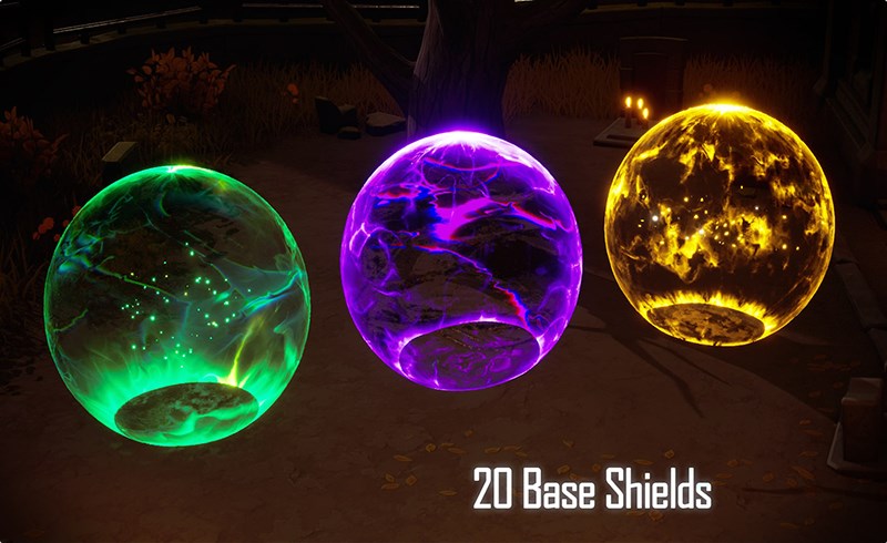 【UE4/5】护盾魔法特效 Shields VFX Pack