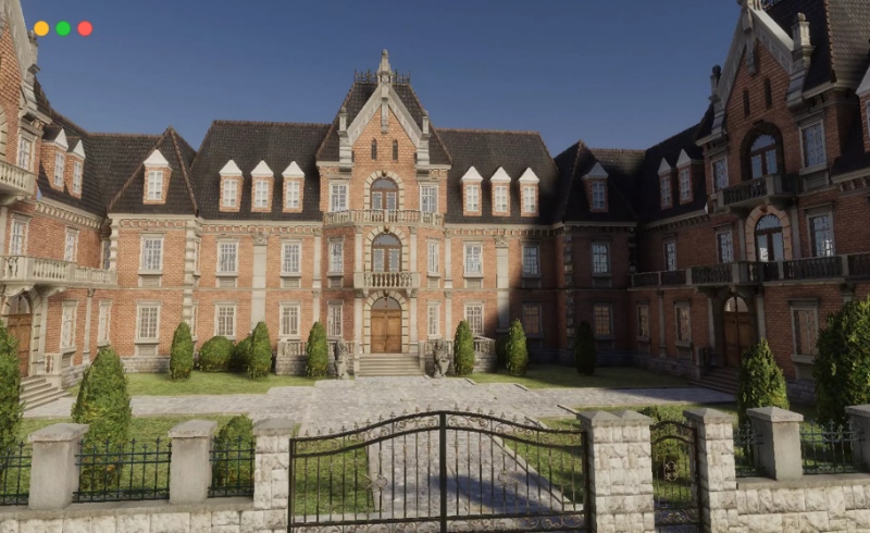 Unity资产 – 模块化豪宅包 Mansion Pack