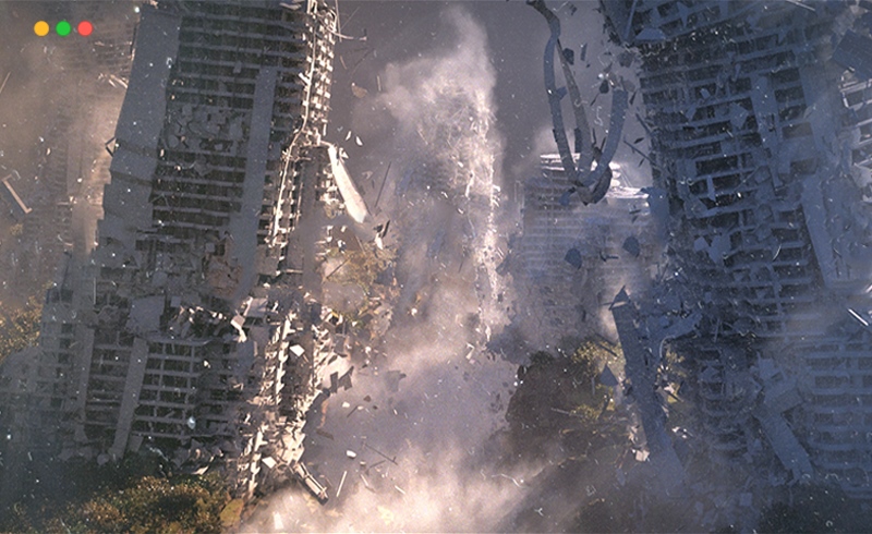 【中文字幕】Houdini教程 -建筑坍塌特效 Apocalypse: Inferno Complete Houdini Training