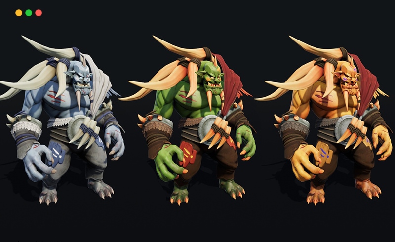 【UE5】风格化兽人角色 Stylized Orcs – RPG NPC