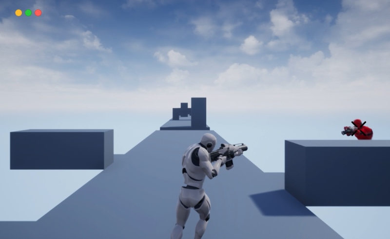 【UE5】无尽的跑酷射击模板 Endless Runner Shooter Template