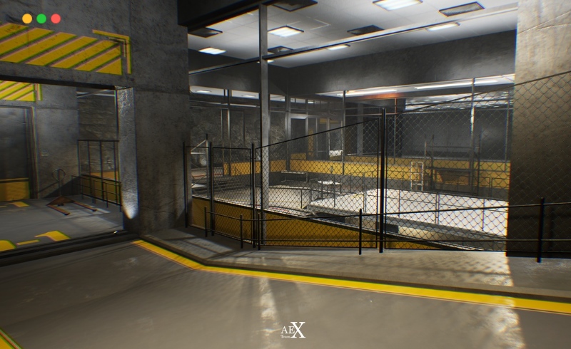 【UE4/5】模块化研究中心/外部建筑 Modular Research Center / Exterior Building