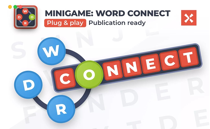 Unity开发 – 单词拼图游戏开发模板 Word Connect Puzzle Game