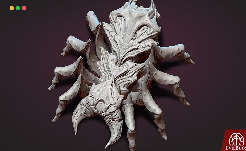 模型资产 – Venomvein – Night Poisoner – 3d printable miniature