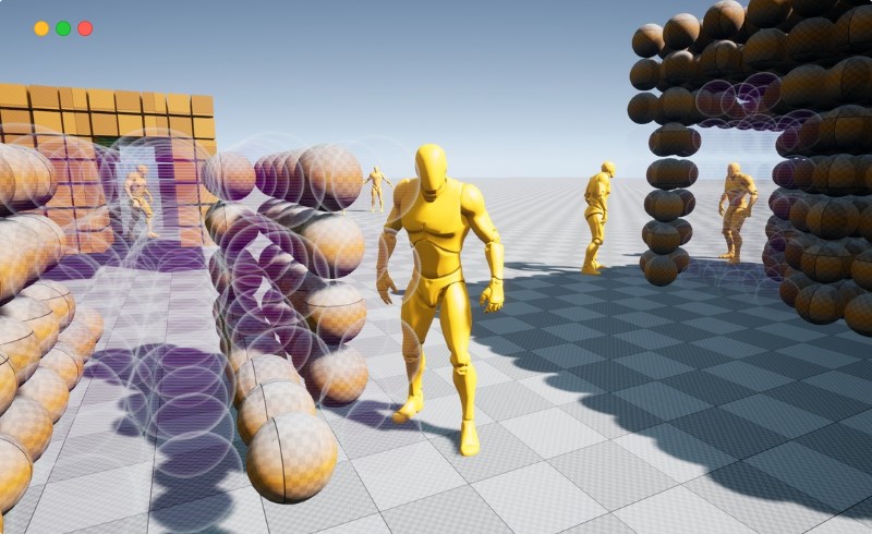 UE5插件 – 淡入淡出效果插件 Advanced Fade Objects PRO – Multicolor