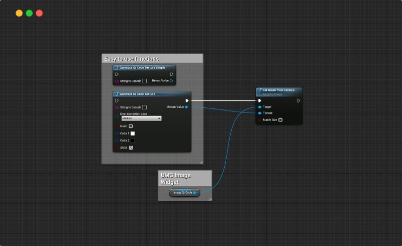 UE5插件 – 二维码扫描插件 QR Code Generator