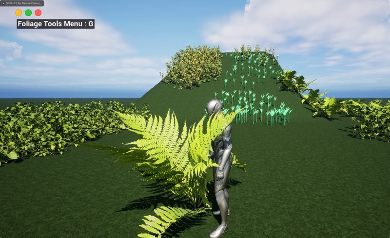 UE5插件 – 交互式树叶植被系统 Interactive Foliage and Vegetation System