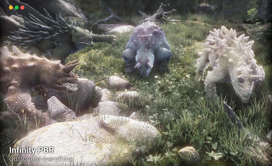 Unity角色 – 奇幻生物角色 Monster Creature #2 – Fantasy RPG