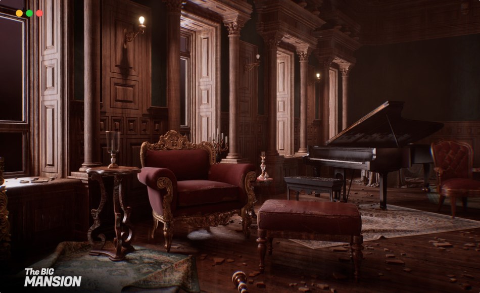 【UE5】大宅邸 The Big Mansion