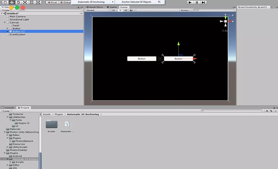 Unity插件 – UI 调整自动吸附插件 Automatic UI Anchoring
