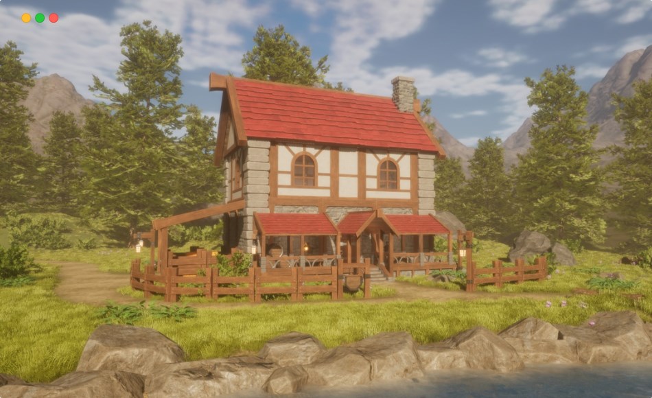 【UE5】森林旅馆 Forest Inn