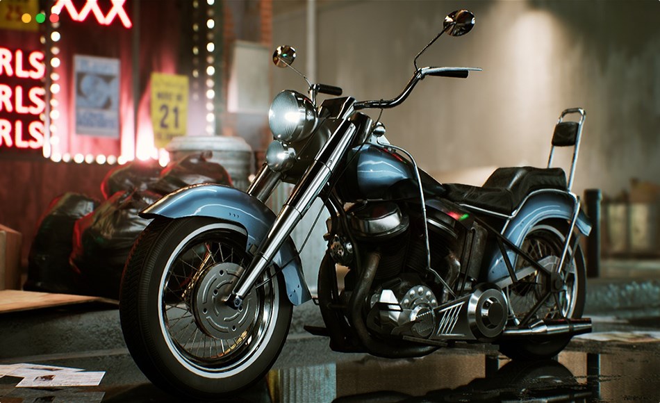 【UE5】可驾驶摩托车 Classic MotorBike / Driveable / Functional