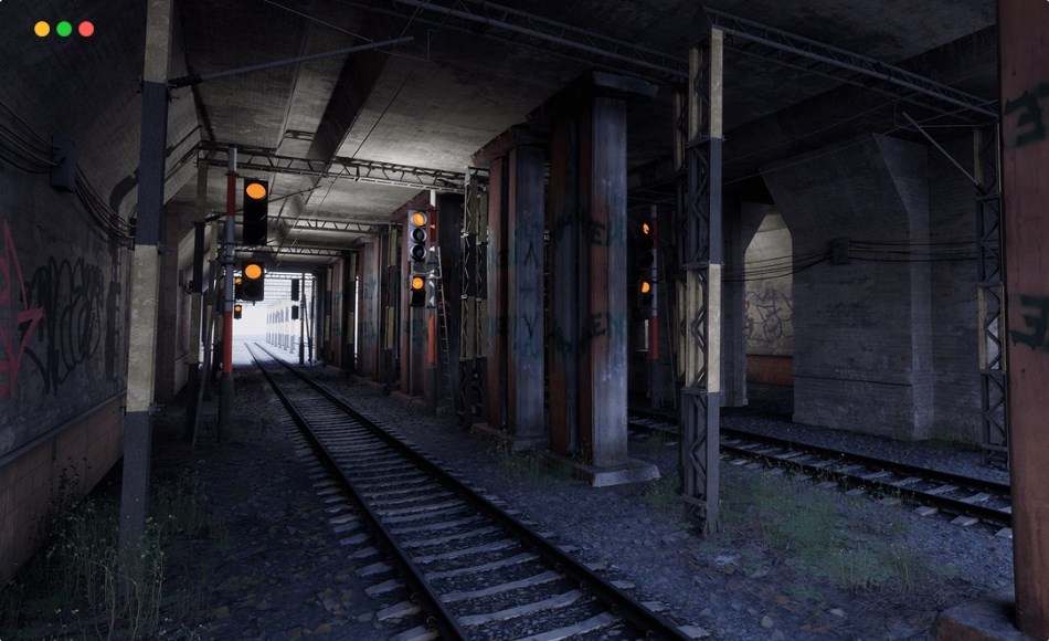 【UE5】隧道 TheTunnel