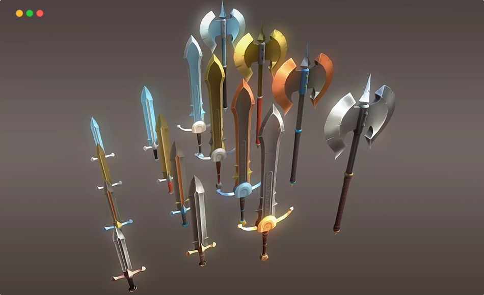 Unity插件 – 自定义武器包 Customisable Weapons Pack