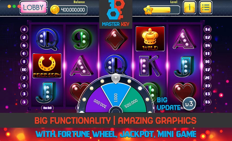 Unity开发 – 游戏机游戏开发模板 MK – Modern Suits Slot Asset